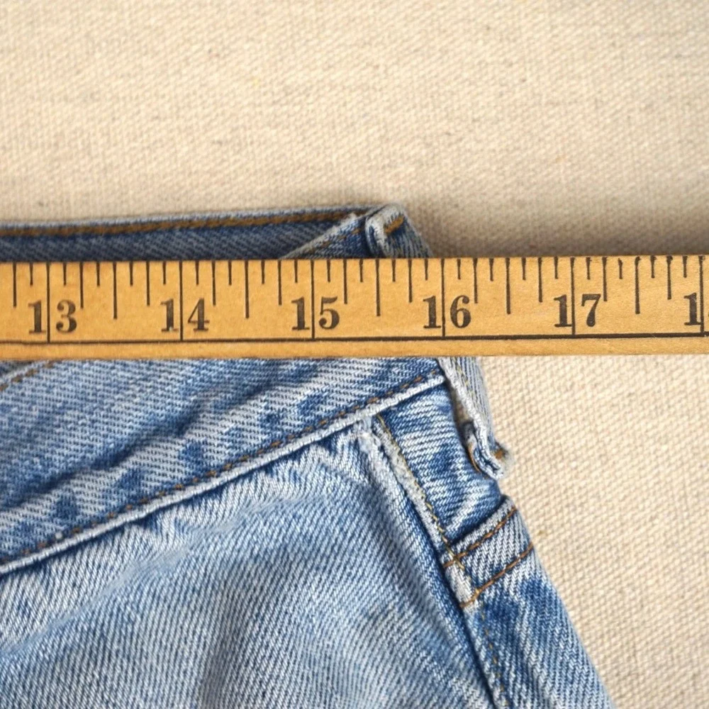 Y2K Levi's 550 Jeans‎ Men's 31.5x28.25 Blue Relaxed Fit Distressed Denim 00s